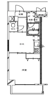 COCO中仙道【4階】の間取り