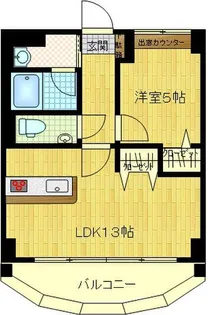 ソル・レヴェンテ【6階】の間取り