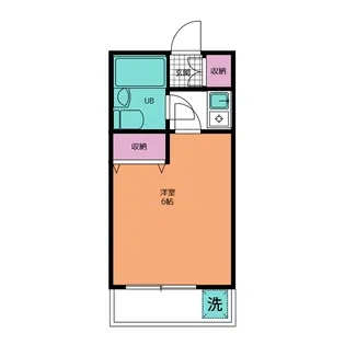 NIKOハイム新小岩【4階】の間取り