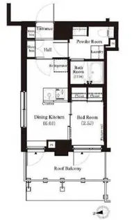 アーバンパーク江古田の森【6階】の間取り