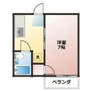 パルシックス【1階】の間取り