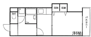 MISTRAL岡田【2階】の間取り