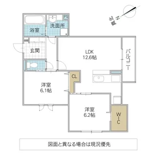 D’s LIEN C C号地【3階】の間取り