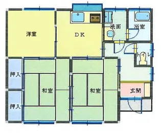 埼玉県深谷市原郷【一戸建】の間取り