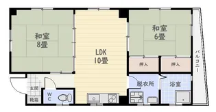 たまご会館【3階】の間取り