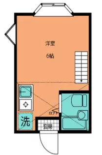 リブレ綱島【2階】の間取り