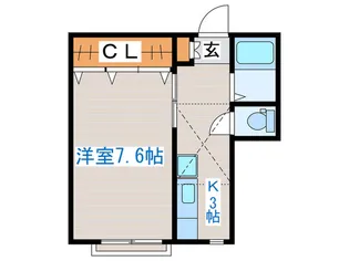 聖ハイツ【2階】の間取り