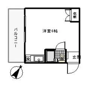 エスポワールみどり【2階】の間取り