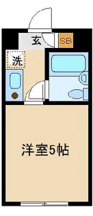 オレンジハイツ【1階】の間取り