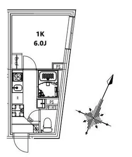 リュジアン北赤羽【3階】の間取り