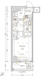 Log反町sta.【4階】の間取り