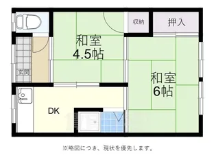 臼井文化【1階】の間取り