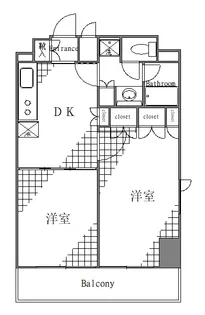 東京都墨田区立花3【マンション】の間取り