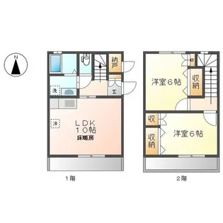 神奈川県茅ヶ崎市浜之郷【一戸建】の間取り