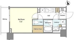 Blu Rock 青葉台 ブルロック青葉台【5階】の間取り