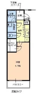 フジパレス浜寺ノースI番館【1階】の間取り