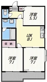 HAMILTON【1階】の間取り