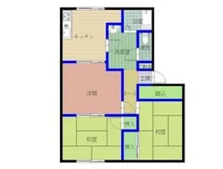 サンジュエール【2階】の間取り