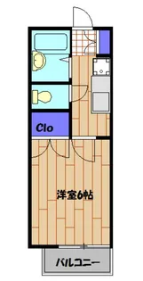 佐藤ハイツC【1階】の間取り