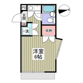 フローラルコートII【1階】の間取り