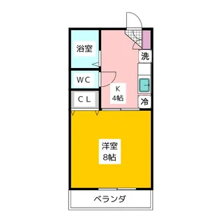 ハイム・タビラコ【1階】の間取り