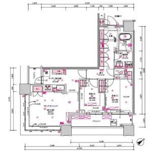 東京都品川区上大崎3【マンション】の間取り