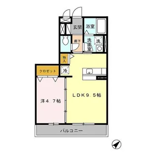 ピアステージ【2階】の間取り