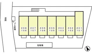 ドルフ・花みずきK【1階】の外観
