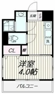 杉田ハイツ【3階】の間取り