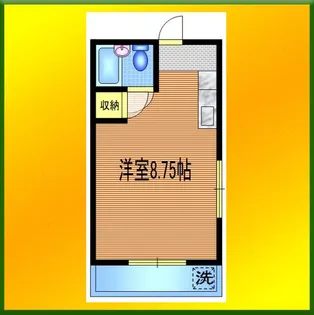 メゾン渡部2号館【3階】の間取り