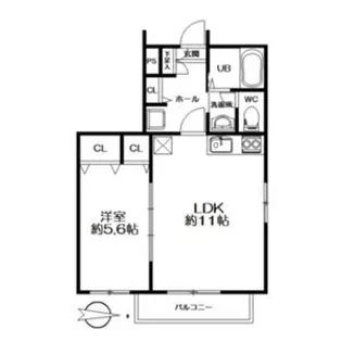 ムーンライトB【1階】の間取り