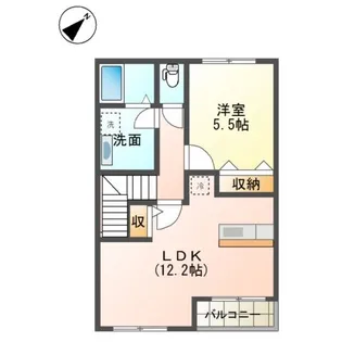 クレセナ鎌倉【2階】の間取り