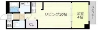 ブリリアントコート南堀江【3階】の間取り