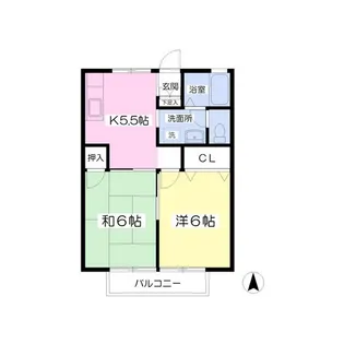 メゾン・ド・前田【1階】の間取り