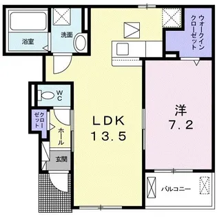 アイアゲート【1階】の間取り