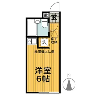 ハウスアゼリア【2階】の間取り