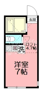 ユナイト大船ラ・ベル【2階】の間取り