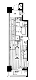 サージュ赤坂【4階】の間取り