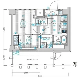 ブライズ宮崎台【4階】の間取り