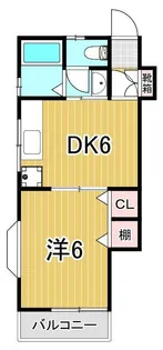 メゾンEX【1階】の間取り