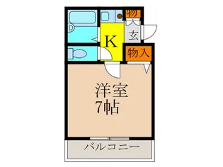 エム・エム・ハイツ【1階】の間取り