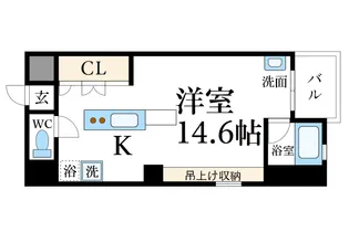 ジラールペルゴ【7階】の間取り