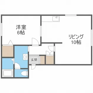 CAP DE COSMO【1階】の間取り