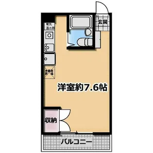 グランデール三井【3階】の間取り