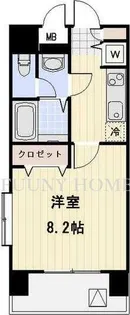 東京都目黒区中目黒2【マンション】の間取り