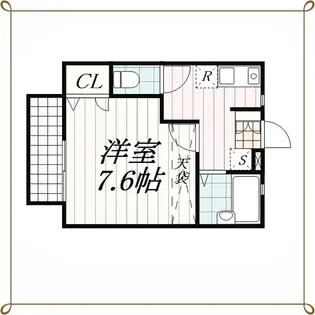 CORE8(コアエイト)【1階】の間取り