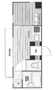 藤和シティーホームズ茅場町【11階】の間取り