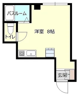 遠山マンション【1階】の間取り