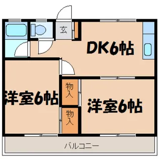 曙マンション【3階】の間取り