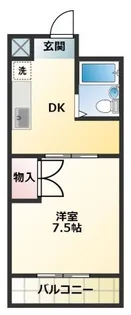 GREEN KOMATSU【2階】の間取り